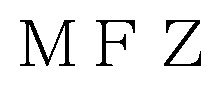 MFZ 商願2026-026255の商標見本