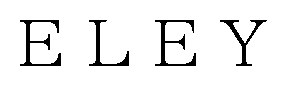 ELEY 商願2026-026494の商標見本