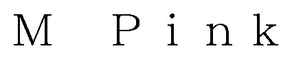 Mpink 商願2026-028252の商標見本