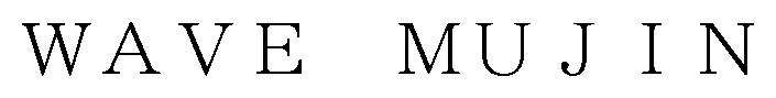 WAVE MUJIN 商願2026-028541の商標見本