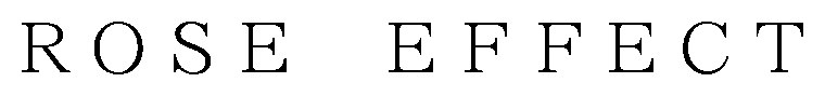 ROSE EFFECT 商願2026-035651の商標見本