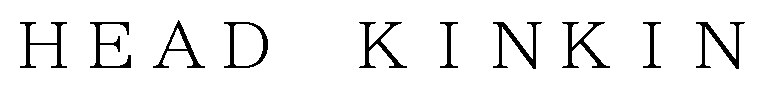 HEAD KINKIN 商願2026-040185の商標見本