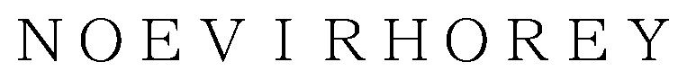 NOEVIRHOREY 商願2026-041001の商標見本