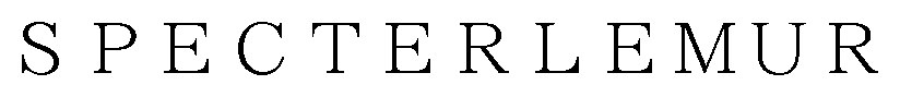 SPECTERLEMUR 商願2026-042886の商標見本