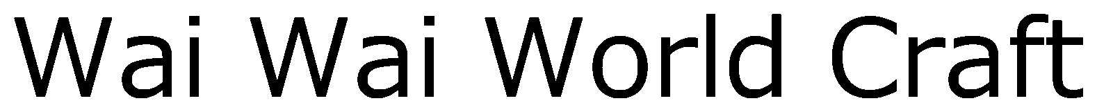 Wai Wai World Craft 商願2026-042924の商標見本