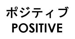 ポジティブ POSITIVE 商願2026-046195の商標見本