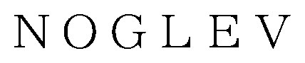 NOGLEV 商願2026-048564の商標見本