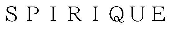 SPIRIQUE 商願2026-050135の商標見本