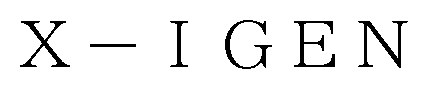 X-IGEN 商願2026-057821の商標見本