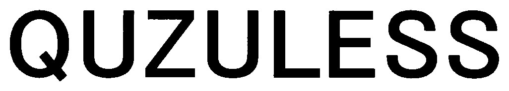 QUZULESS 商願2026-057961の商標見本