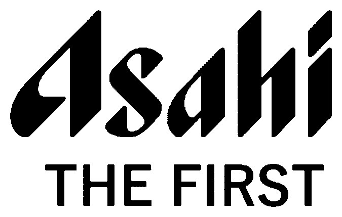 Asahi THE FIRST 商願2026-060550の商標見本