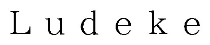 Ludeke 商願2026-062581の商標見本