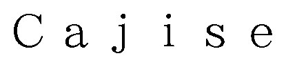 Cajise 商願2026-062623の商標見本