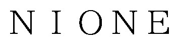 NIONE 商願2026-063845の商標見本