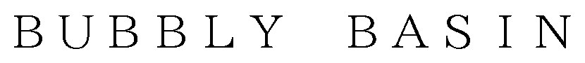 BUBBLY BASIN 商願2026-065664の商標見本