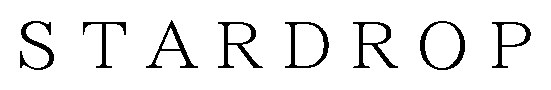 STARDROP 商願2026-068816の商標見本