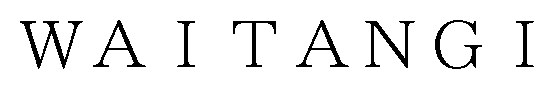 WAITANGI 商願2026-068879の商標見本