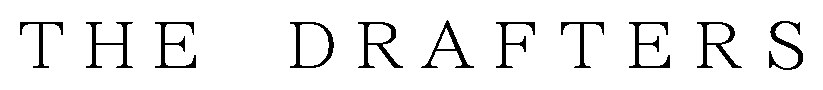 THE DRAFTERS 商願2026-070260の商標見本