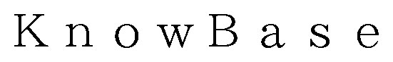 KnowBase 商願2026-071844の商標見本