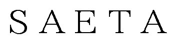 SAETA 商願2026-071846の商標見本