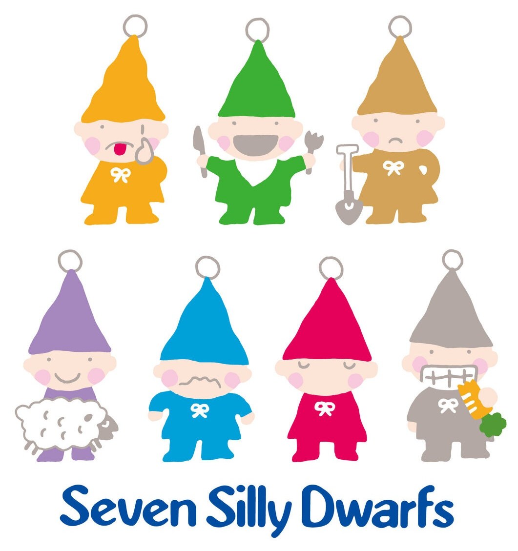 +H Seven Silly Dwarfs 商願2026-074009の商標見本