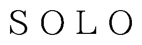 SOLO 商願2026-074679の商標見本
