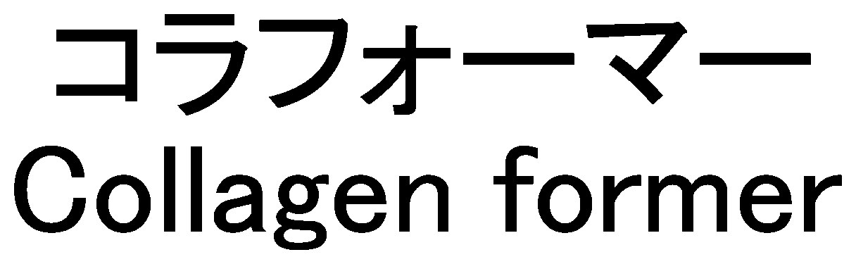コラフォーマー Collagen former 商願2026-074750の商標見本
