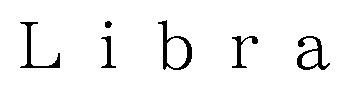 Libra 商願2026-080078の商標見本