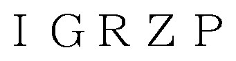 IGRZP 商願2026-080819の商標見本