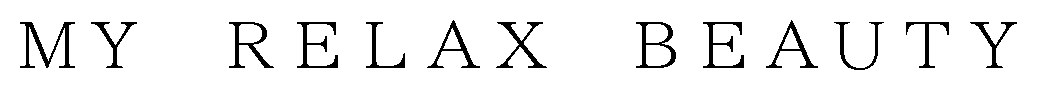 MY RELAX BEAUTY 商願2026-081350の商標見本