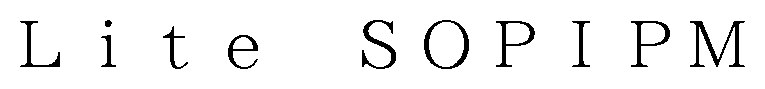 Lite SOPIPM 商願2026-081789の商標見本