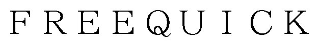 FREEQUICK 商願2026-083140の商標見本