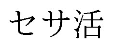 セサ活 商願2026-084667の商標見本