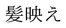 髪映え 商願2026-089603の商標見本