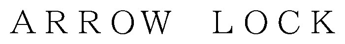 ARROW LOCK 商願2026-090142の商標見本