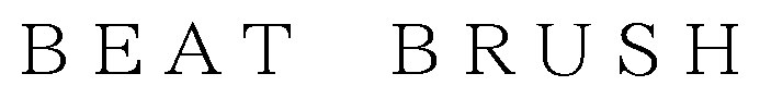 BEAT BRUSH 商願2026-095519の商標見本
