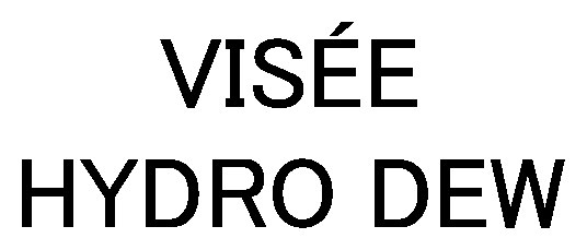 VISÉE HYDRO DEW 商願2026-095862の商標見本