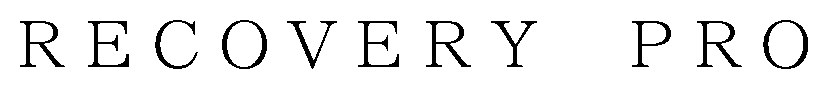 RECOVERY PRO 商願2026-096276の商標見本
