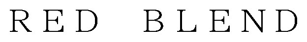 RED BLEND 商願2026-097349の商標見本
