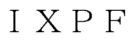 IXPF 商願2026-098059の商標見本