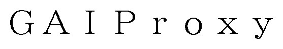 GAIPrOXY 商願2026-099111の商標見本