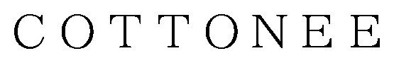 COTTONEE 商願2026-099411の商標見本