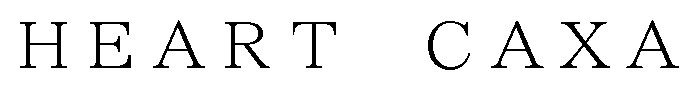 HEART CAXA 商願2026-100241の商標見本