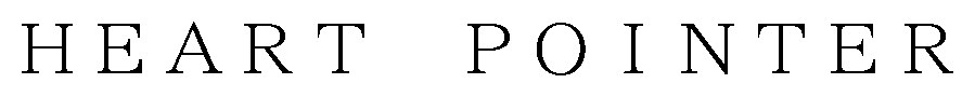 HEART POINTER 商願2026-100244の商標見本