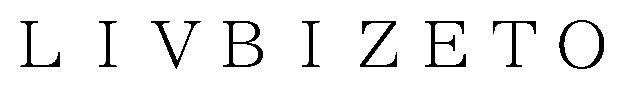 LIVBIZETO 商願2026-105292の商標見本