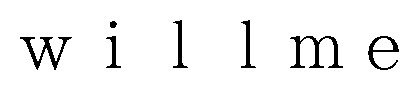 willme 商願2026-109073の商標見本