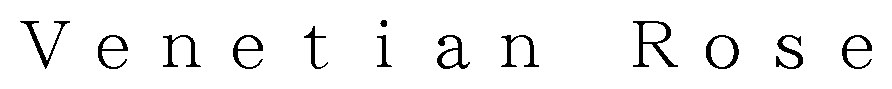 Venetian Rose 商願2026-115910の商標見本