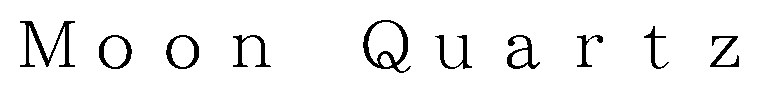Moon Quartz 商願2026-116064の商標見本