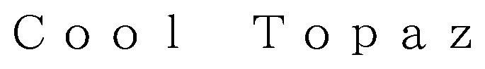 Cool Topaz 商願2026-116066の商標見本