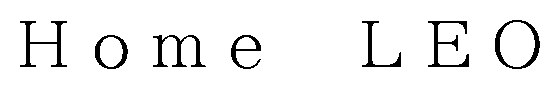 Home LEO 商願2026-116154の商標見本
